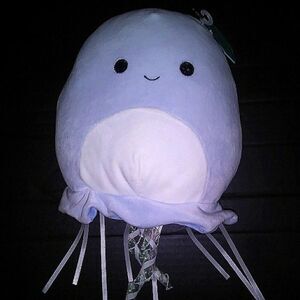 New SQUISHMALLOWS Jarin The Jellyfish RARE NWT 8"